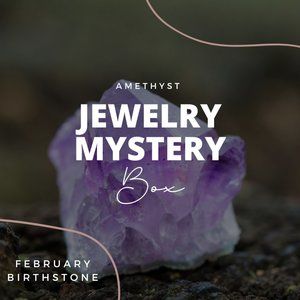 Amethyst Jewelry Mystery Box- 3 pieces